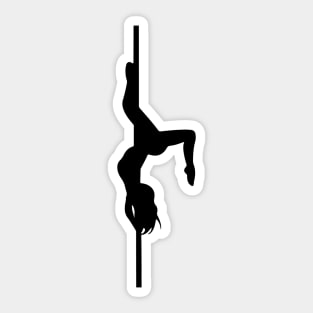 Pole Dancing Design Sticker